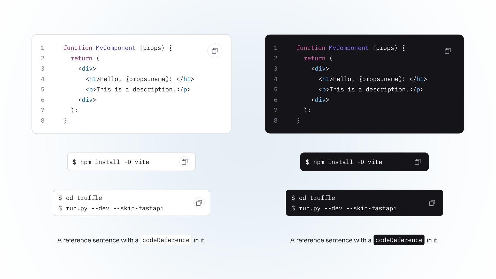 Truffle design-system board 3 of 7 — tokens, badge/status set, modal symbols.