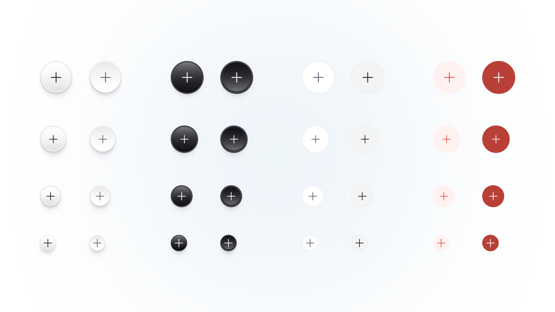 Truffle design-system board 6 of 7 — tokens, badge/status set, modal symbols.