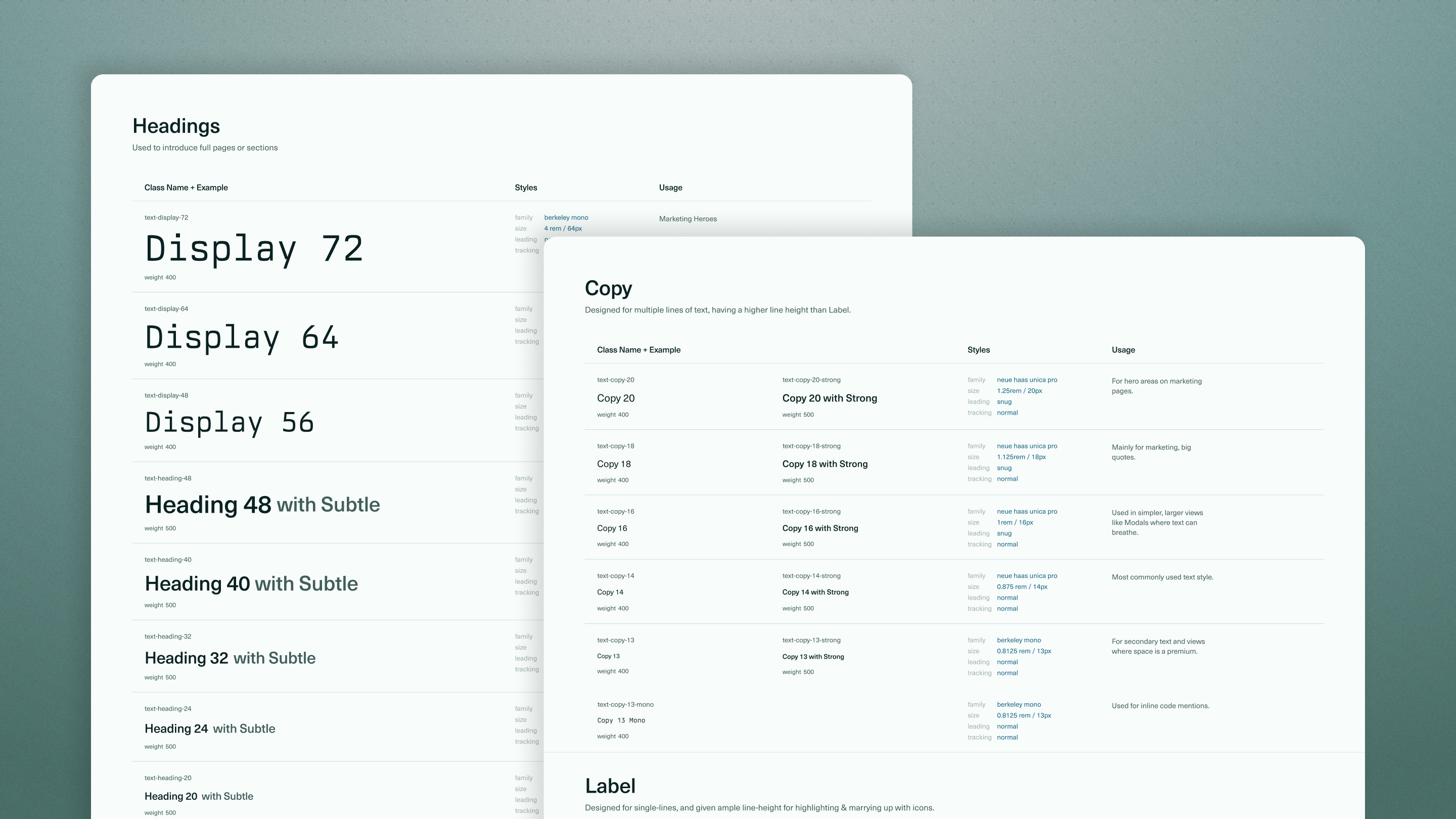Vesper component close-up 3 of 5 — states and variants in depth.