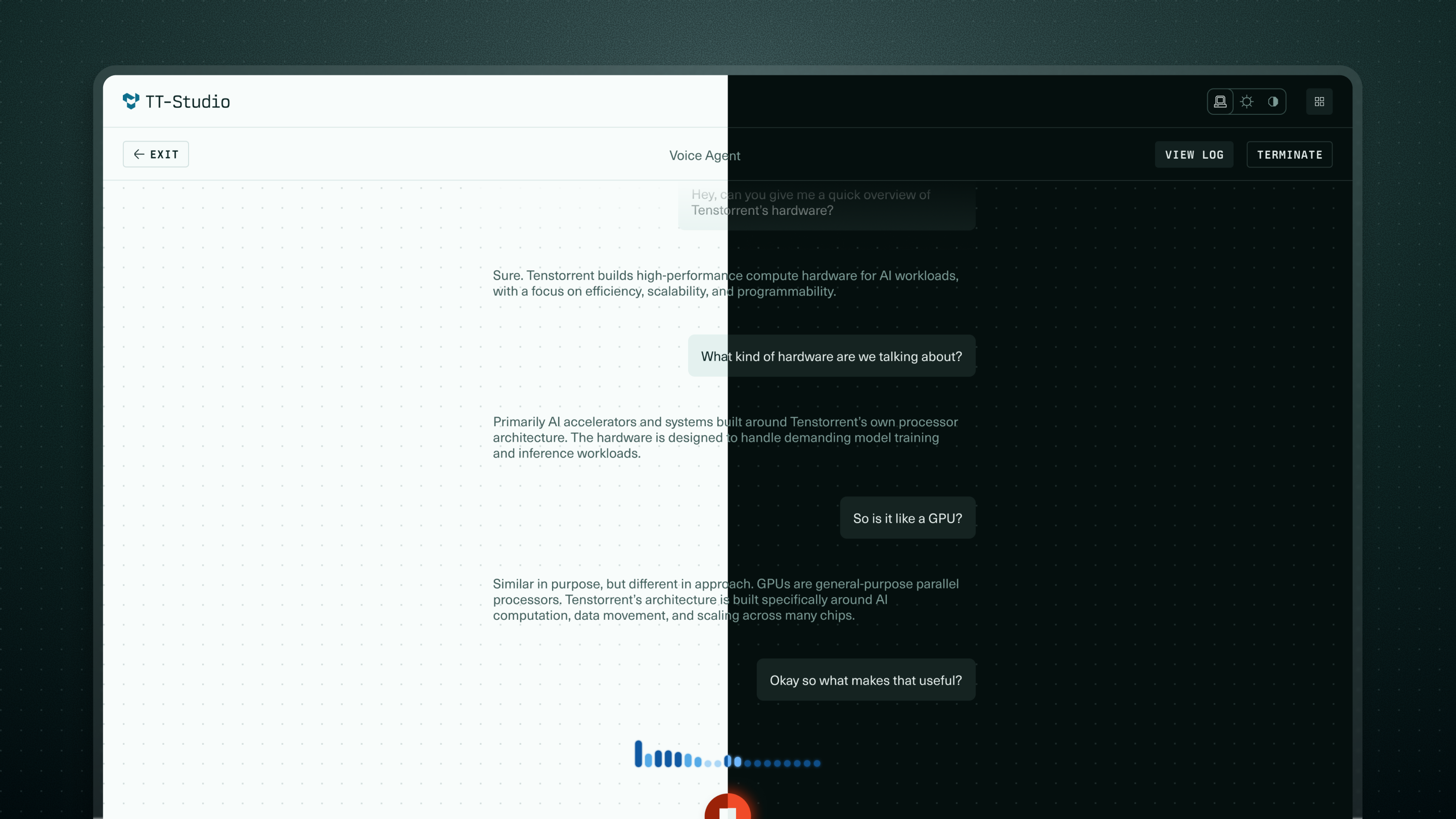 Vesper component close-up 5 of 5 — states and variants in depth.